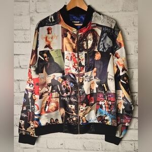 Kinship 90s R&B Legends Bomber Jacket – Rare Collage Print, Limited Run